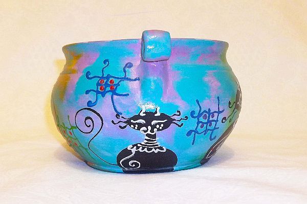 ceramica pisici multicolor 04 - Apasa pe imagine pentru inchidere